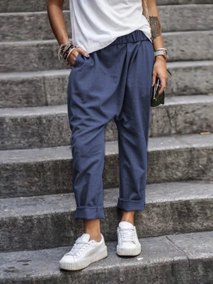 Zora - Elegantes y cómodos pantalones de lino para un estilo casual chic