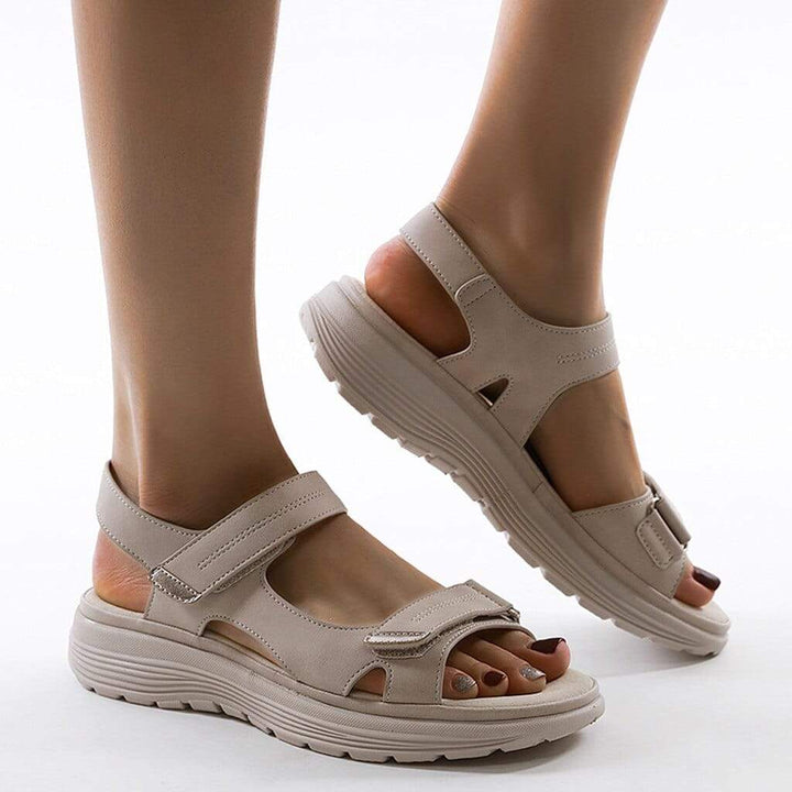 Nathalie - Sandalias ortopédicas de lujo para mujer, cómodas y veraniegas