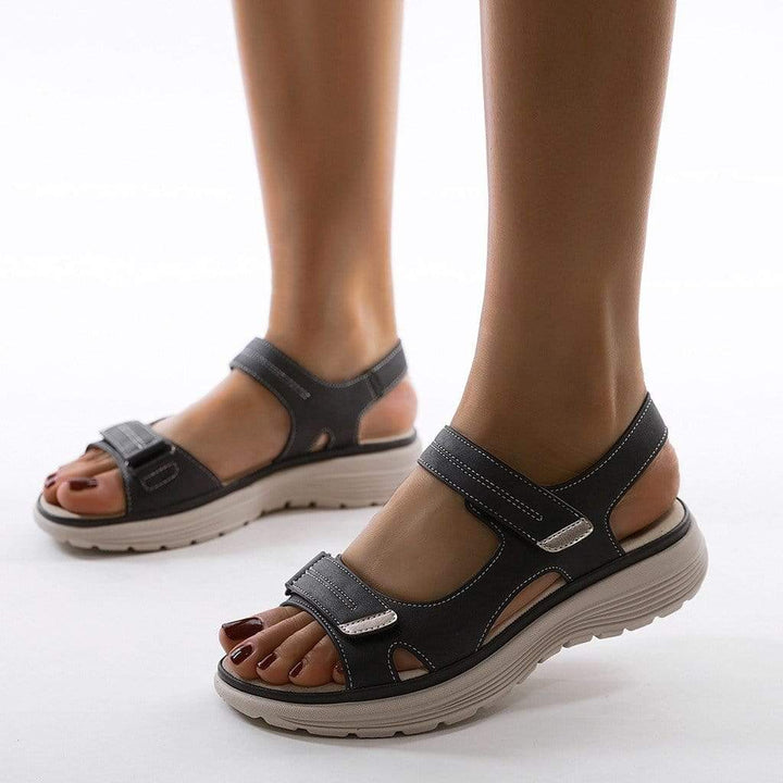 Nathalie - Sandalias ortopédicas de lujo para mujer, cómodas y veraniegas