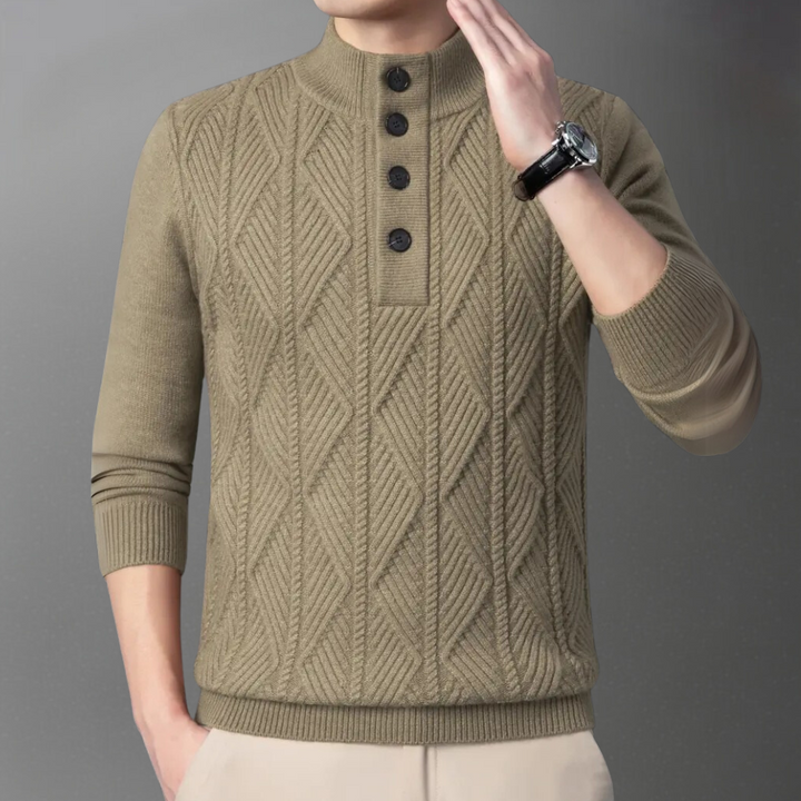 JAIR - Moderno jersey de punto para el hombre moderno
