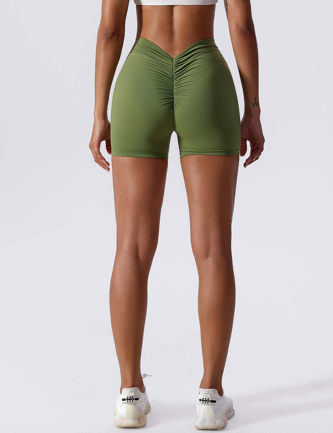 Samantha - Pantalones cortos sorteados de moda para mujer