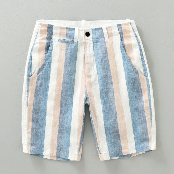 Pantalones cortos veraniegos de lino de estilo moderno y cómodo - Jord