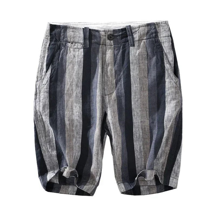 Pantalones cortos veraniegos de lino de estilo moderno y cómodo - Jord