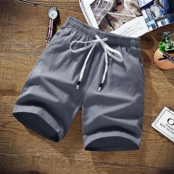 Elegantes pantalones cortos de playa de verano con cintura ajustable - Hidde