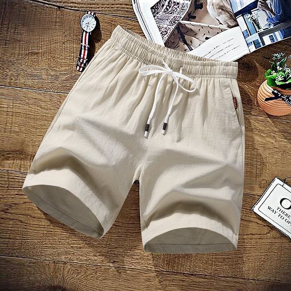 Elegantes pantalones cortos de playa de verano con cintura ajustable - Hidde