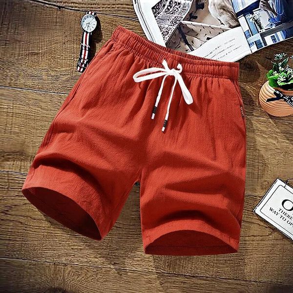 Elegantes pantalones cortos de playa de verano con cintura ajustable - Hidde