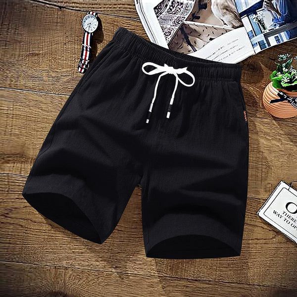 Elegantes pantalones cortos de playa de verano con cintura ajustable - Hidde